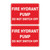 Fire SIgn - Fire Hydrant Pump