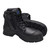 Blundstone Black Microfibre Zip Side Ankle Safety Boot 