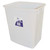 White Plastic Garbage Bin - 30 Litres 19354