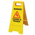 Yellow A-Frame Sign - Cleaning In Progress CW-9006