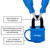 MasterLock Covered Steel Chain and Padlock 8390EURDPROCOLAU