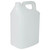 5 Litre Plastic Container with lid - Natural 12506
