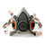 3M™ 6100 Half Face Reusable Respirator 6000 Series - Small 3M-6100