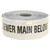 Mains Marker Detectable Tapes - Sewer - 100mm x 250m 10856