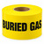 Mains Marker Underground Gas Warning Tape - 150mm x 500m 10870