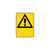 Warning Sign - Blank with Symbol - Metal - 300 x 225 MM 300 x 225mm 78650