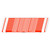 Fire Fighting Foam Pipe Marker - 475 x 31mm - Pack of 10 
