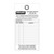 Pratt Shower & Eyewash Test Tag 10 Pack 