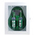 AEROWASH Drop Eyewash Station in Metal Cabinet with Perspex Front (2 x 500mL bottles) 