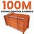Construktor Orange Crowd Control Barrier Pack - 100m BF-6412