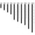 Construktor Steel Star Pickets Medium Grade Black - 1800mm 10058