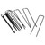 Envirotekt 300mm U-Shape Retaining Pins - 250 Pack GS-1105