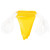 Yellow Safety Flagging/Bunting - 30m Roll