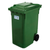 360L Green Heavy Duty Wheelie Bin - Complete CW-8340-GN