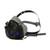 3M Secure Click Half Face Reusable Respirator - Small 3M-HF-801SD
