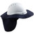 ProChoice Plastic Hard Hat Brim - Suits V6 and V9 - Blue Blue HHBNF-BL