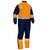 Bisley X Taped Two Tone Hi Vis Freezer Coverall 