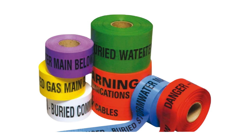 Underground Mains Marker Tapes
