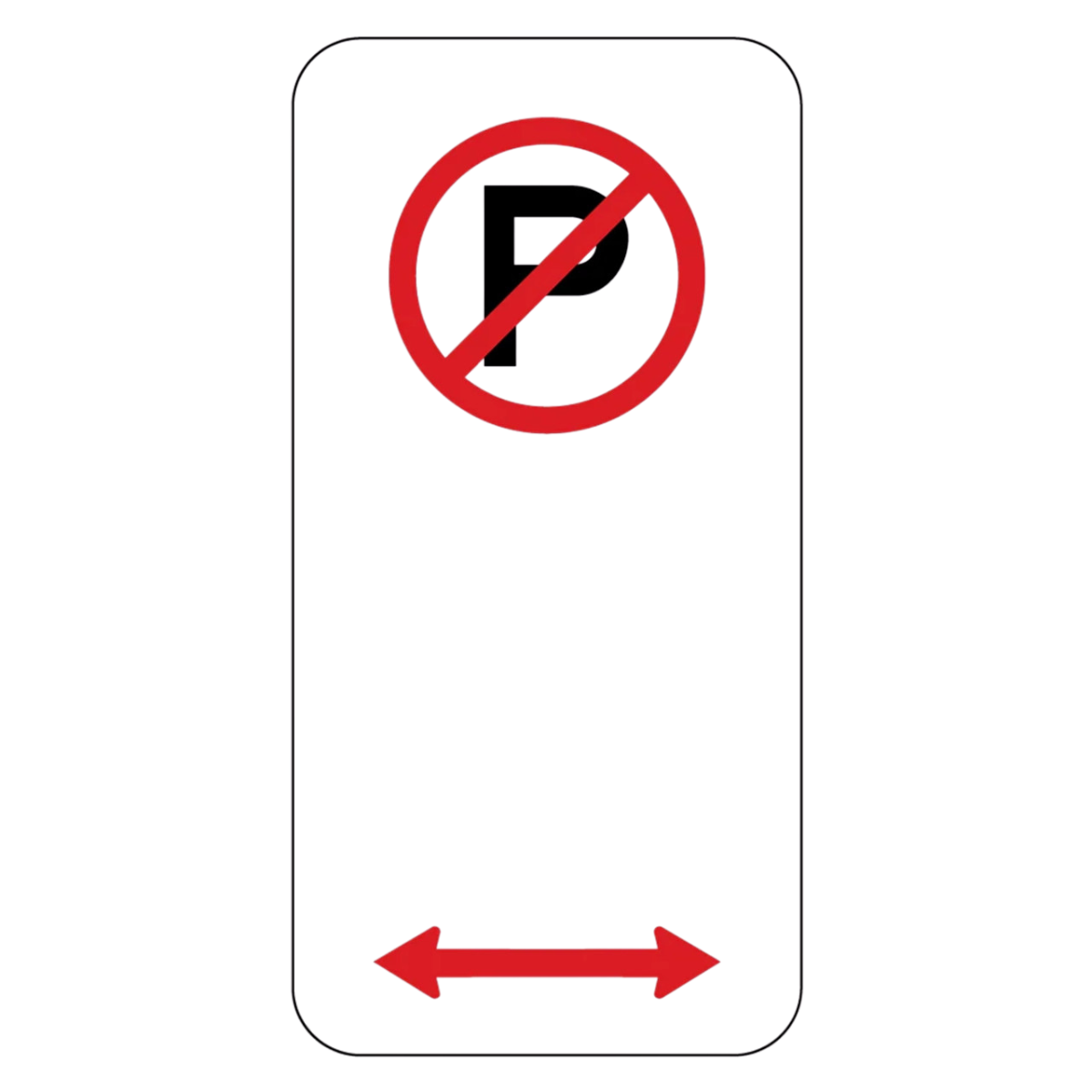 Permanent Parking Road Signage