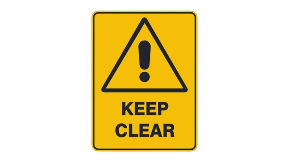 Warning Sign - Biohazard Sharps Receptacle | SAYKA