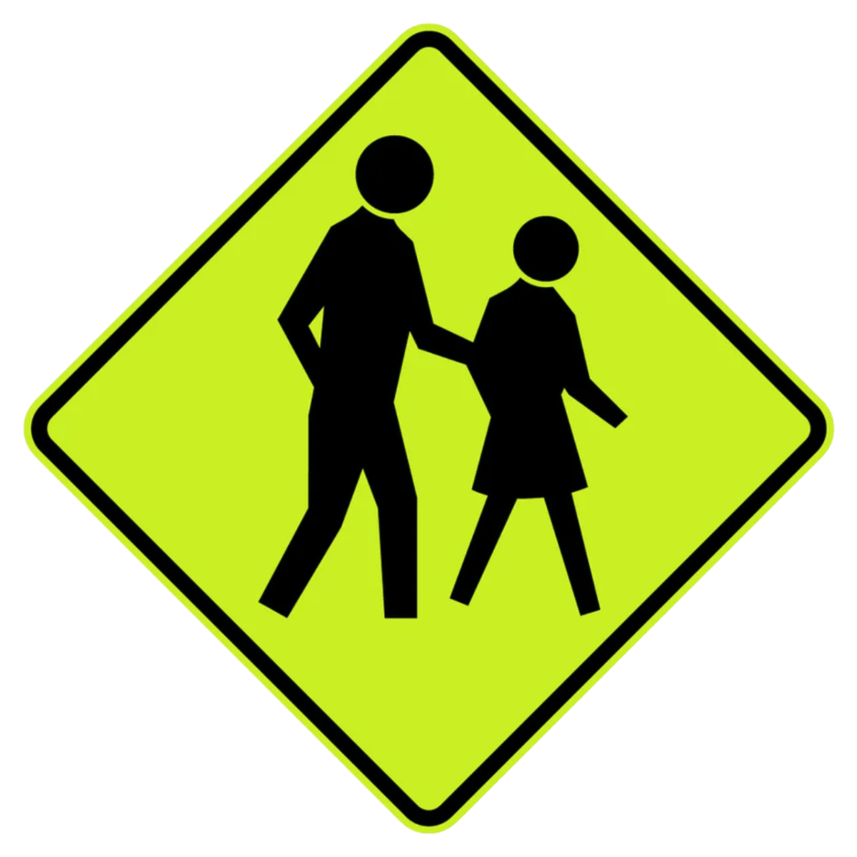 Permanent Warning Road Signage
