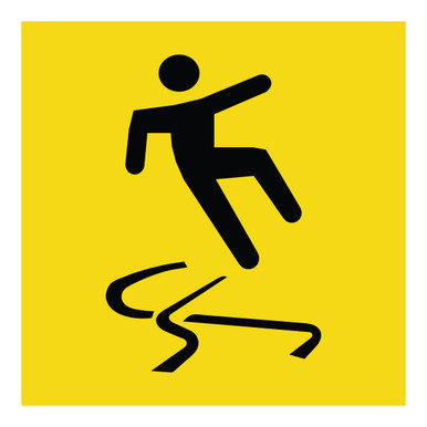 Slippery Footpath - Multi Message Sign - WA - 600 x 600mm | SAYKA