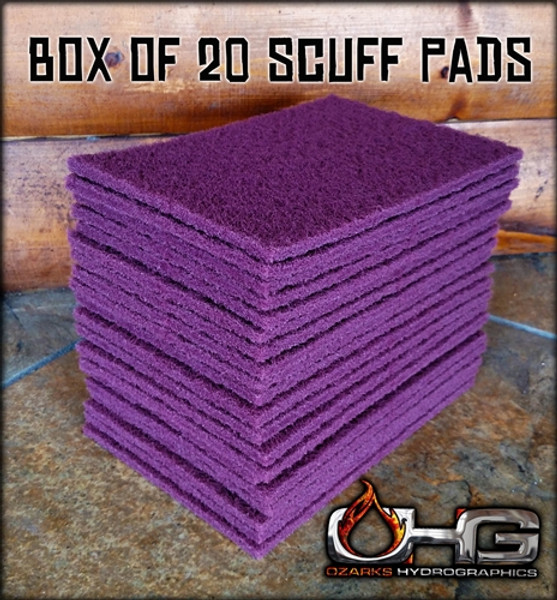 Box of 20 RED scuff Pad