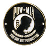 POW MIA Brass Medallion