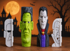Frankenstein and Dracula Stencil Set, 1.5"