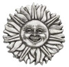 Sunface Pewter Medallion