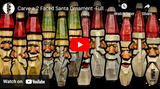 New 1x1 2 Faced Santa Ornament Video