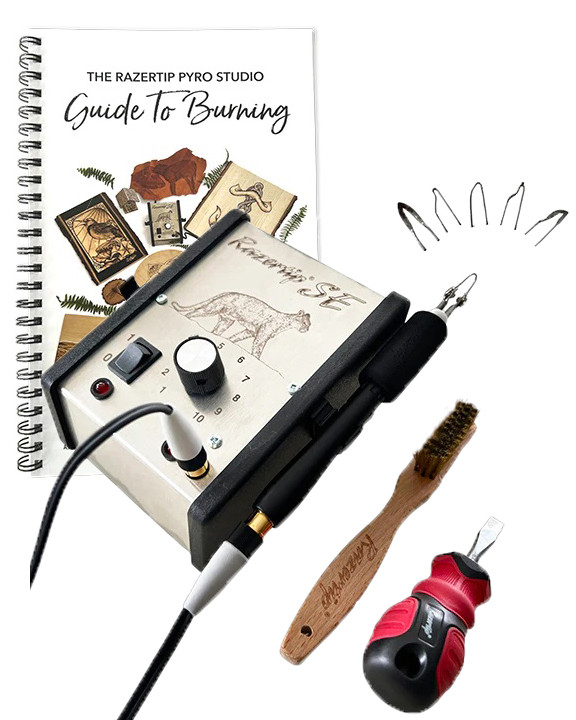 Razertip Dual Burner Basic Woodburning Kit TreelineUSA