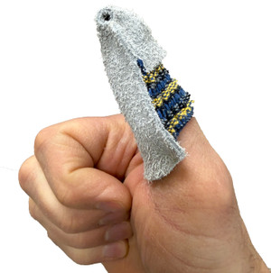 Leather Thumb Guard - Closed Tip