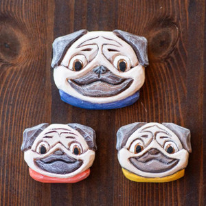 Carving a Pug Stencil Set
