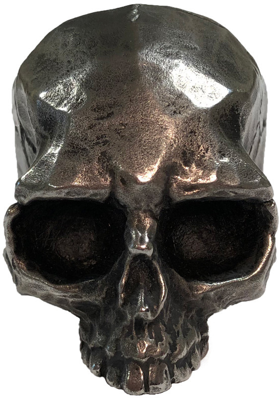 Stainless Steel Skull Cane Handle