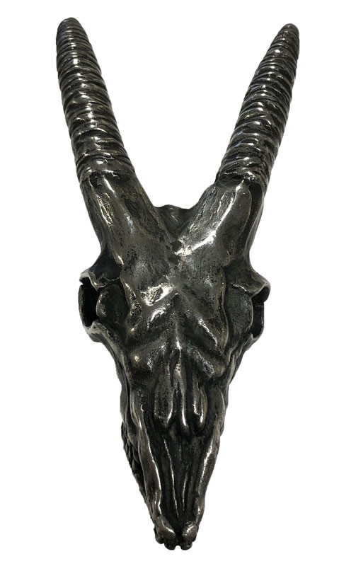 Stainless Steel Goat Head Cane Handle