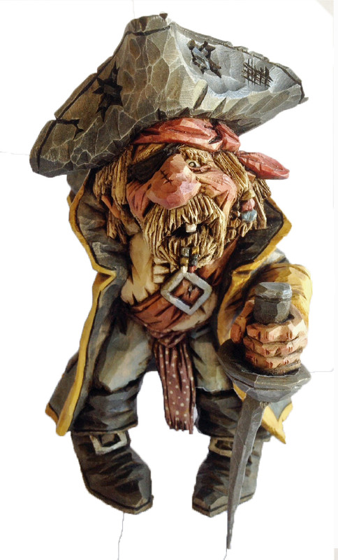 Old Pirate Full-Sized Roughout