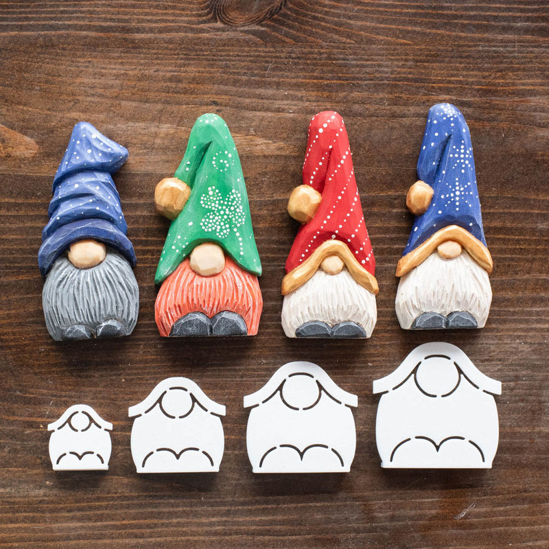 Gnome Stencil Set