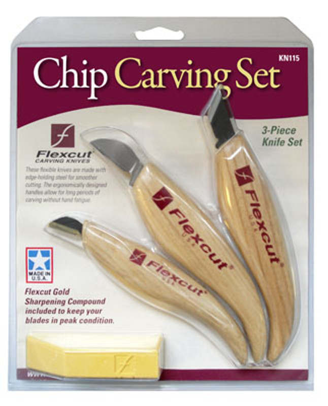 Flexcut Chip Carving Set - TreelineUSA