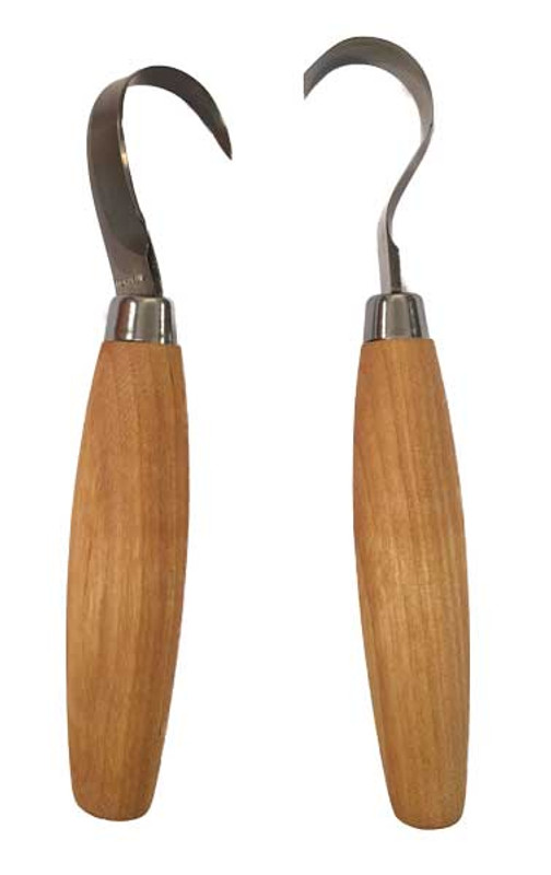 Better Tools Hook Knife with wood handle