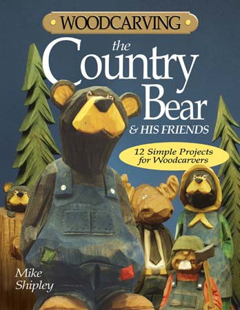 WOOD CARVING THE COUNTRY BEAR AND HIS FRIENDS - TreelineUSA