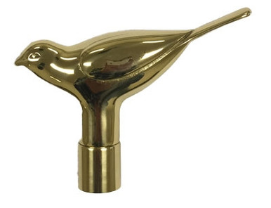 Cobra Brass Cane Handle - TreelineUSA