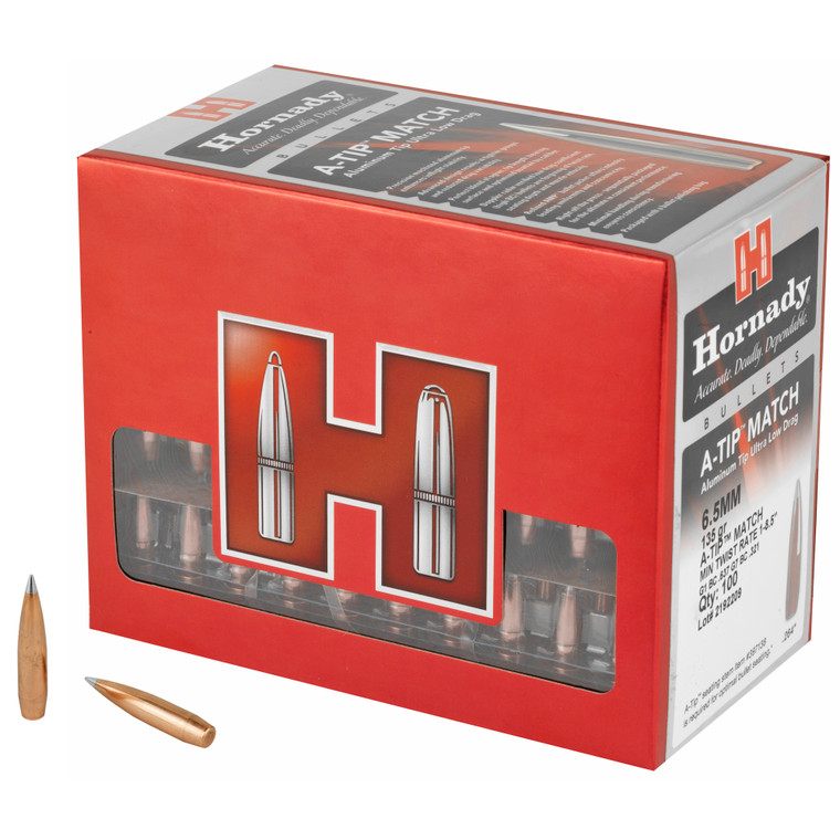 Hrndy A-tip 6.5mm .264 135gr 100ct