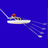 Aquatic Vegetation Groomer Float Attachment