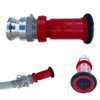 Adjustable Fire Hose Nozzle  with 1.5 inch quick connect camlock
