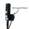 Aquatic Mower motor is oil cooled which prevents overheating and extends the longevity of the lake weed cutting machine.