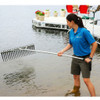 Large Rake with Big Long Tines Teeth for Raking Lake & Pond Weeds And Cleaning Aquatic Seaweed