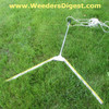 Weed Shear Razor Sharp Aquatic Seaweed tool for cutting lake & Pond Weeds