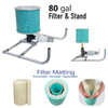 80 Gallon Big Foot Filter with Stand