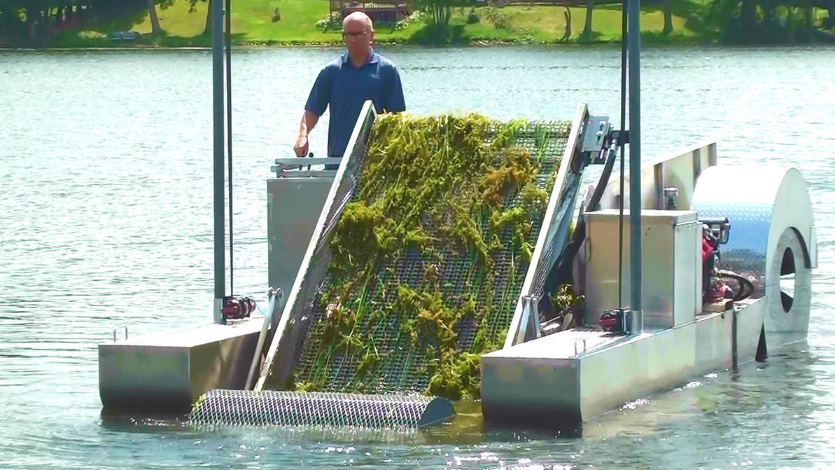 Lake and Pond Weed Harvesters: What are they?